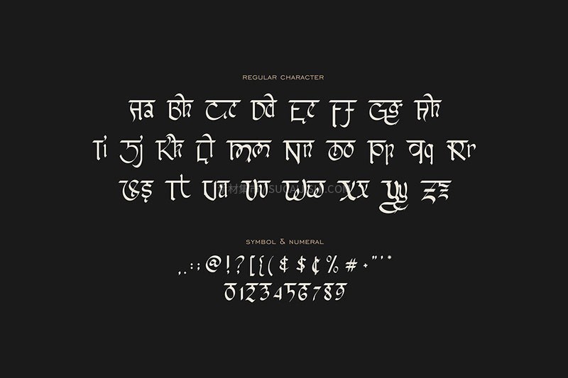 Shavanshi Rajdhani 印度风英文字体